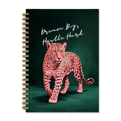 Cadeau femme léopard sous forme de carnet esthétique à spirale