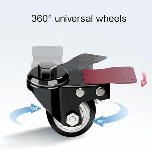 Soporte móvil para TV con ruedas, ajustable en altura miniatura 5