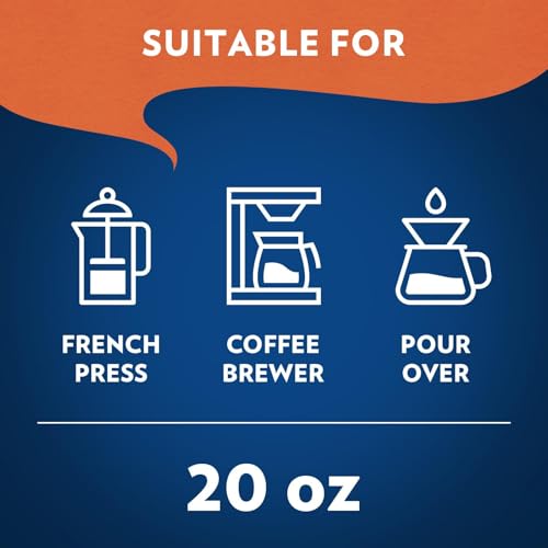 Image of Lavazza House Blend Perfetto Ground Coffee 6 Bags of 20oz, Medium Roast, Full-bodied, Intensity 3 /5, 100% Arabica, Ideal for Drip Brewers, (Pack of 6) - Package May Vary