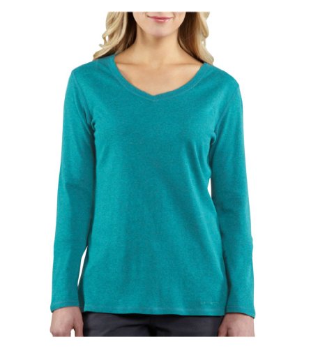 Carhartt Women's Calumet Long Sleeve V-Neck T-Shirt