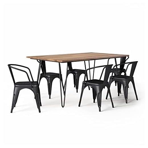 Industrial Larkin 7-Piece Dining Set