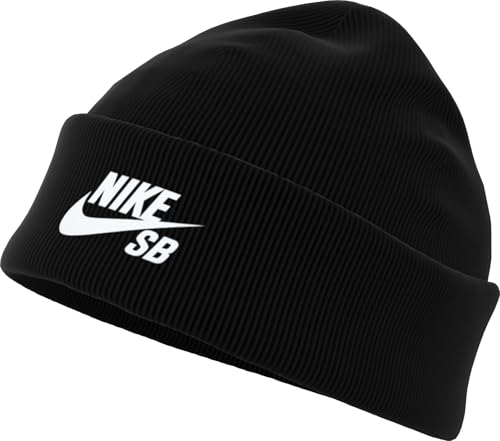 Nike Terra Futura 365 SB HF7003-010 Bonnet Noir/Gris foncé/Blanc Taille Unique