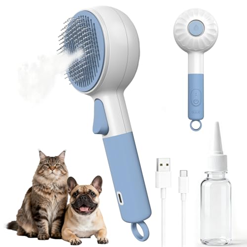 Cat Steam Brush for Shedding