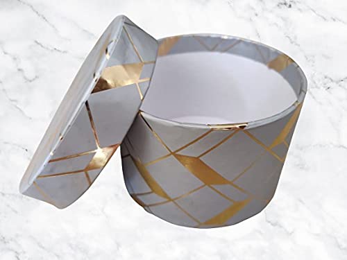 MASOOM NX Set of 4 Roluxe Round Rigid Cardboard Gift Box (Ideal to gift Chocolates/Wrist Watch/Jewelry & much more) (Size: 3.7 INCH DIAMETER X 2.5 INCH HEIGHT) (Black | Gold | Red | Silver) (B08YWSKHJH) Amazon Price History, Amazon Price Tracker