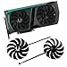 Dotodo 100MM GAA8S2U 4-polig 12V 0,45A RTX 3070 GPU Lüfter für Grafikkarte Kühler für Zotac Gaming RTX 3070 AMP Holo Lüfter Ersetzen Sie Den Kühler (Grafikkartenlüfter-AB)
