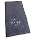 Produktbild Möve Frottier Sauna-Tuch mit Ihrem Wunsch-Monogramm Bestickt, Superwuschel, grau/Stone 850, 80 x 200 cm