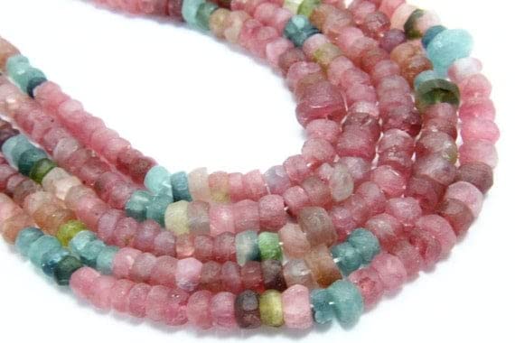 Tourmaline naturelle multicolore pour créer vos bijoux bohèmes et colliers d'été