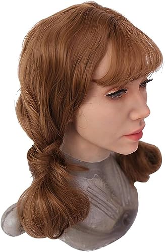 Masque crossdresser YIQI en silicone résolvant le maquillage raté