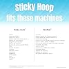 Sticky Hoop for Baby Lock/Brother (4" x 4") Embroidery Hoop for Machine Embroidery #1