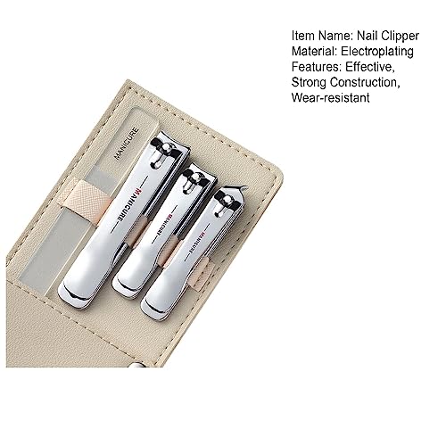 Nereids Net WREWTREY3007 4Pcs Nail Clipper Heavy Duty Stainless Steel Nail Clipper Nail Trimmer thumb #6