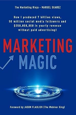 Marketing Magic: How I produced 7 billion views, 50 million social media followers and $250,000,000 in yearly revenue without paid advertising!
