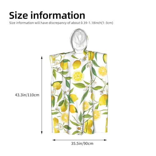 Poncho à capuche microfibre pour changer de vêtements sur la plage - 4