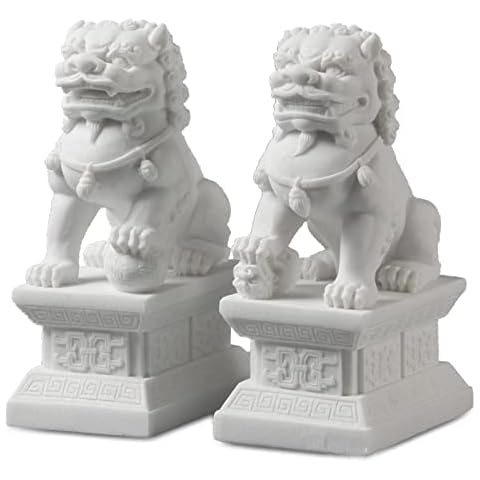 Siunwdiy Large Size Foo Dog Statue Cover