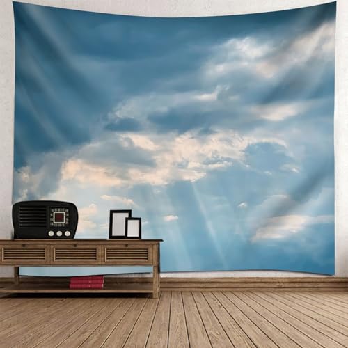 Tapisserie murale nuages pour transformer la chambre d'enfant en havre de paix