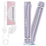 GleamTrim Rasoir Electrique Femme,2 en 1 Tondeuse Femme Intime,Rasoir Femm'e Electrique Sa...
