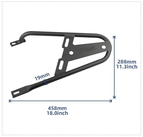 Porte-bagages support de sacoche Interceptor 650 Continental GT - 4