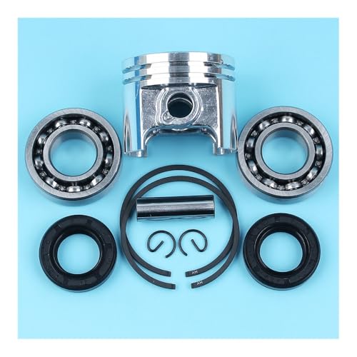 Kit piston 37mm et joints pour tronçonneuse MS170 017 - 2