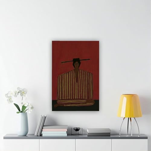 Poster minimaliste à rayures pour transformer un mur blanc vide en espace moderne - 6