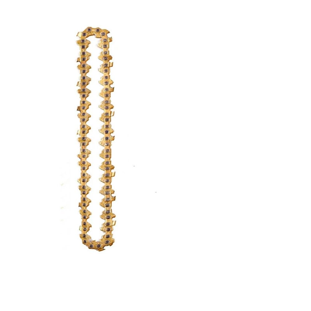1 st/1 set 6 Inch Kettingzaag Ketting Bar Gids 1/4 . 043 Gauge 37 Drive Links Semi beitel Elektrische for Kettingzaag Ketting Onderdelen Houtbewerking Tool (Color : 4Inch Chain Set 2