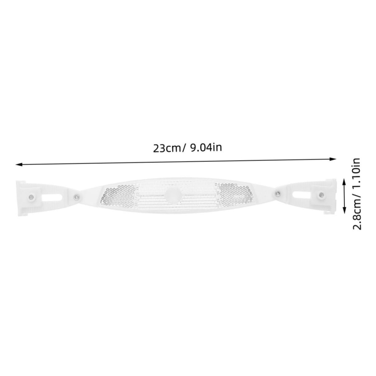 GOOHOCHY 4pcs Bike Reflectors for Adult Bikes Durable Rear Reflectors for Night Cycling Stylish Safety Decorations for Road Mountain Bicycles Enhance Visibility