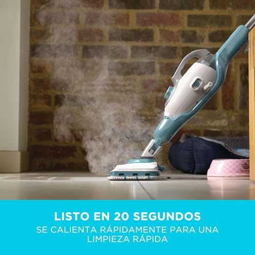 Limpiador de mano multifunción BLACK+DECKER con guante STEAMitt para grasa 7