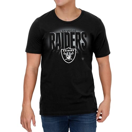 FOCO Las Vegas Raiders NFL Mens Floodlight T-Shirt - Black - XL