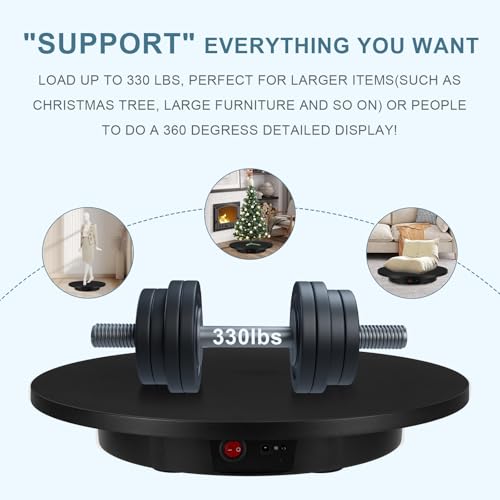 Support rotatif à 360 degrés charge 150 kg pour stabiliser les objets lourds - 4
