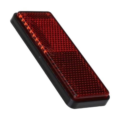 Luces reflector trasero para moto cross placa reflectante rectangular universal 6