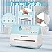 CraftGenes Electric Die Cut Machine for Starter Kit, 9 inch Opening Electric Embossing Machine for Art & Craft, Cardmaking, Scrapbooking, Fabric