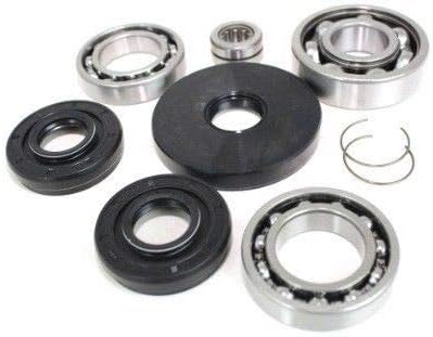 BossBearing Front Differential Bearings Seals Kit for Kawasaki Mule 610 4X4 2005 2006 2007 2008