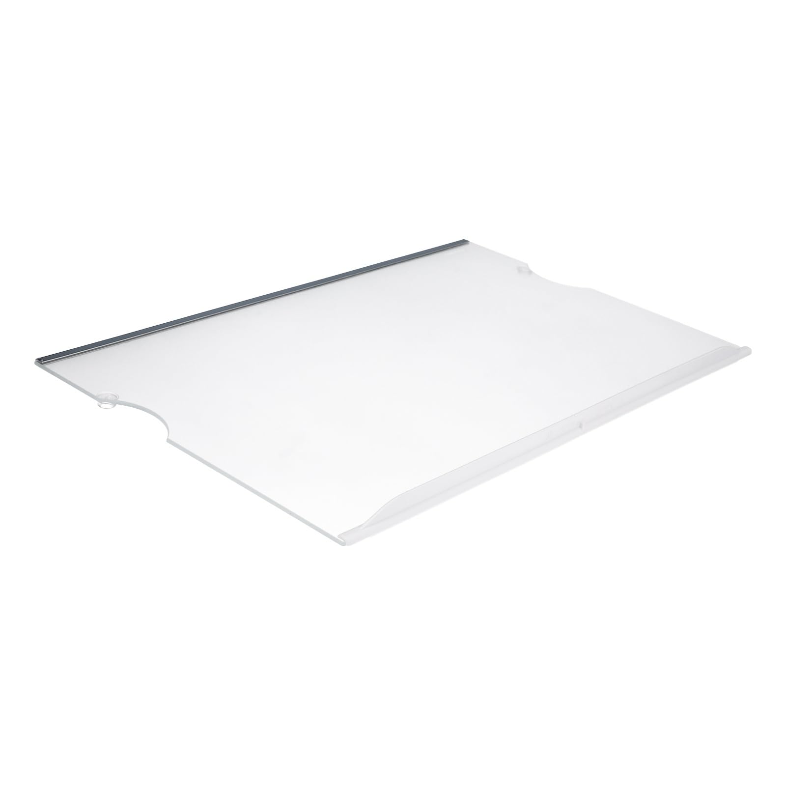 easyPART Kompatibel/Ersatz für LIEBHERR 7276312 Glasplatte 480x305mm mit Leisten für Kühlschrank