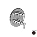 1/2" Round Thermostatic Trim Plate with Handle - 3-1663TR - VENETIAN BRONZE - Astaire