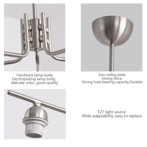 Lustre classique lumière chaude et confortable style rétro rustique