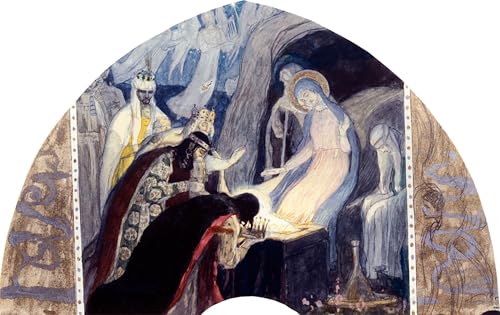 Tableaux et posters L'adorazione Dei Magi Mikhail Nesterov affiche 60x90