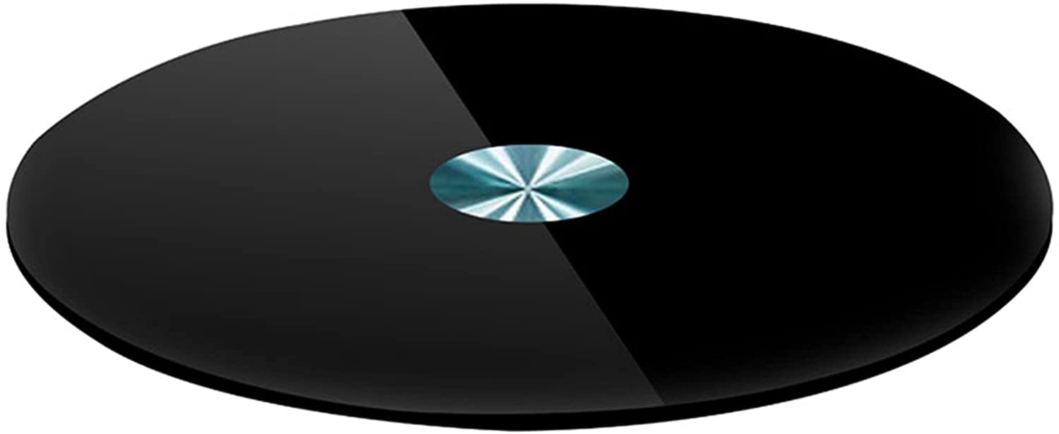 Organisateur rond antidérapant rotatif Lazy-Susan en verre trempé 70 cm épaisseur 12 mm