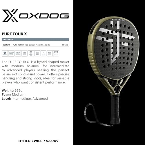 Oxdog Pure Tour X Padel Racquet miniatura 2