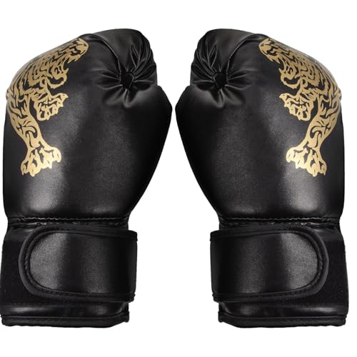 BESPORTBLE 1 Par Guantes de Entrenamiento de Boxeo Pines Americanos alfileres de Ropa Pines de Solapa Luchar Guantes de Saco de Arena Equipos manuales Guantes de Lucha Guantes de Boxeo Black