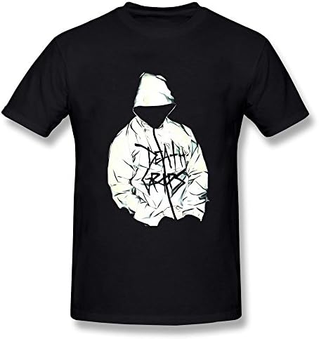 Men's Death Grips No Love Deep Web Jacket T-shirt-Black