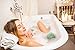 Loofah Bath Sponge XL 70g Set of 6 Spa Colors by À La Paix - Soft Exfoliating Shower Lufa for Silky Skin - Long-Handle Mesh Body Poufs- Men and Women's Luffas - Soft Texture - Full Cleanse & Lather