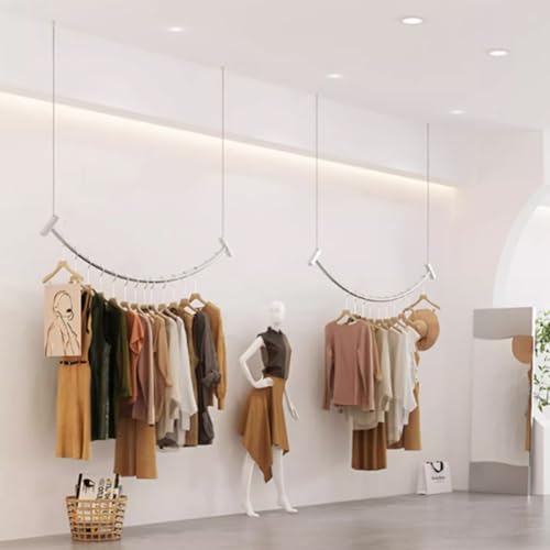Manque de place ? Barre de suspension plafond industrielle réglable - 4