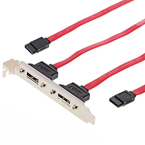 Preisvergleich Produktbild Delock Slotblech intern 2X SATA zu 2X eSATA extern