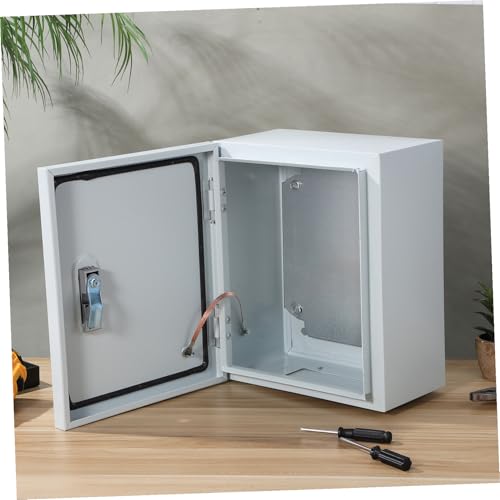 Boîte de disjoncteur extérieure murale en acier étanche - 7