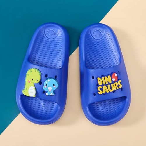 Eliogn Slide Sandals for Boys and Girls Anti-Slip Pillow Slippers Ultra Light Home Slippers Shower Summer Sandals Water Shoes (Little Kid/Big Kid)2