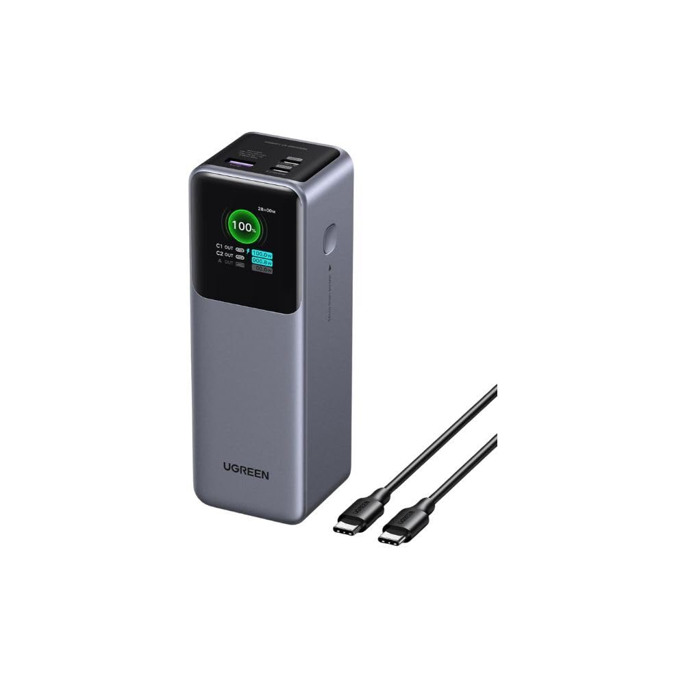 batterie 25000 mAh grigio anodizzato urgence