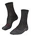 Produktbild FALKE Damen Wandersocken TK2 Explore Sensitive W So Wolle Funktionsmaterial antiblasen dick 1 Paar, Grau Asphalt Melange 3180, 37-38