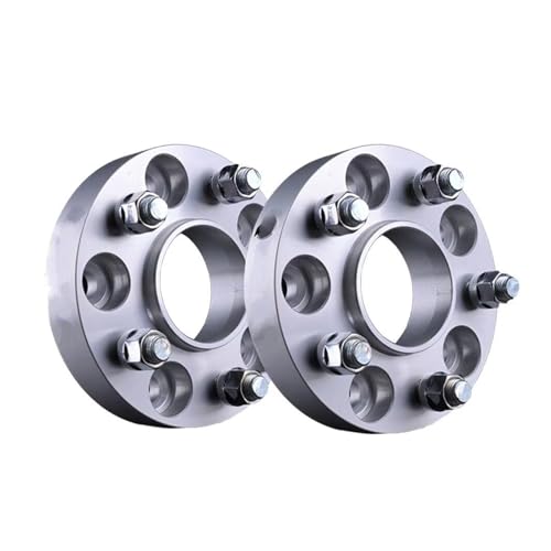 Entretoise de roue 5x114.3 67.1mm 35mm argent pour berline Hyundai Elantra N i30N 2 pièces