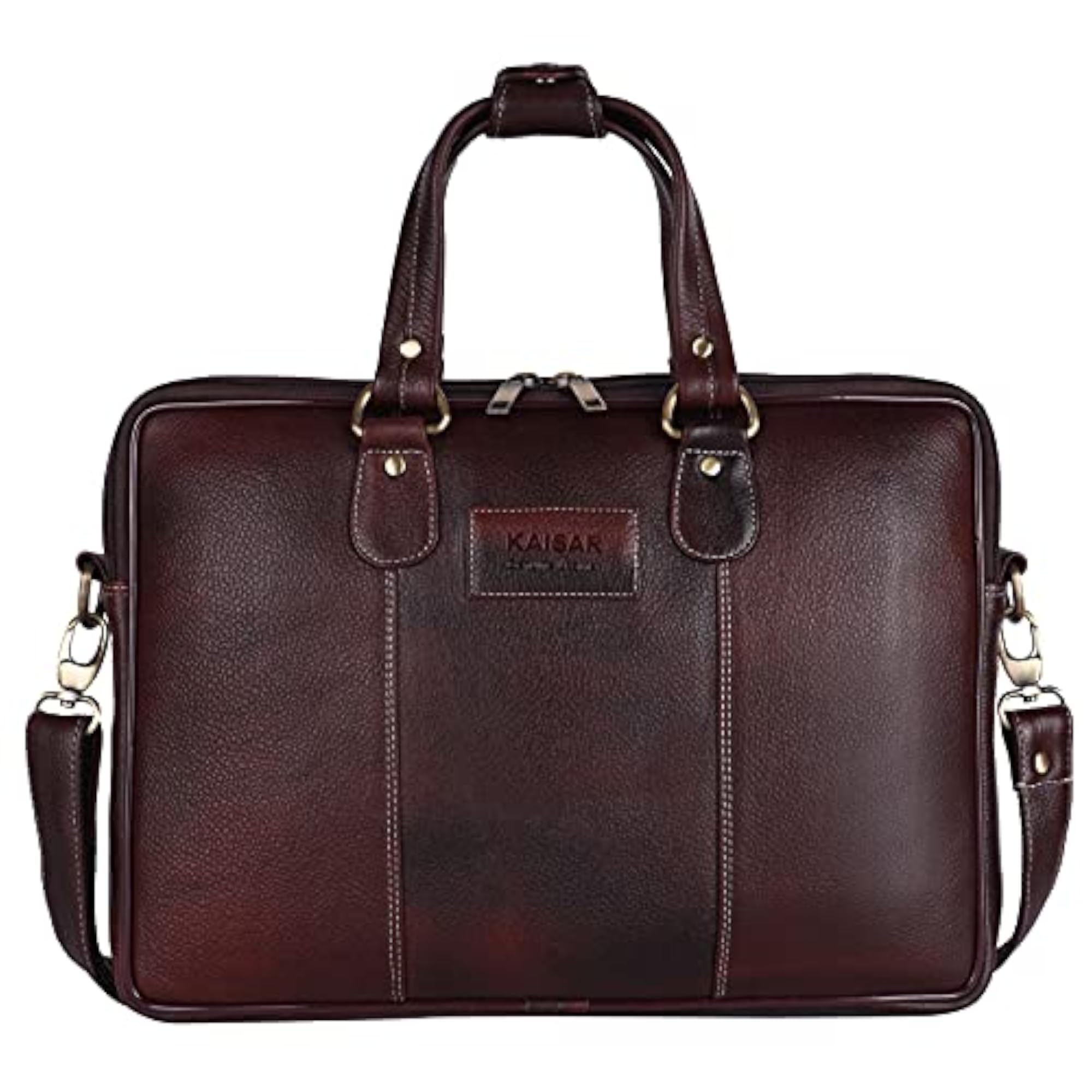 Leather Messenger Bag