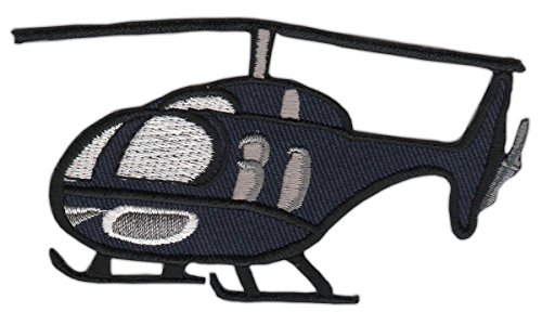 Preisvergleich Produktbild Patch Hubschrauber Aufnäher Bügelbild
