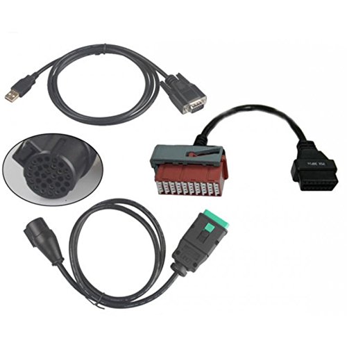 Kit completo de cables para equipos de diagnosis Diagbox Lexia PP2000 PSA Peugeot Citroën