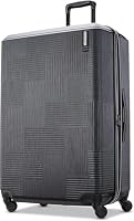 American Tourister Stratum XLT Suitcase, Jet Black, 56cm